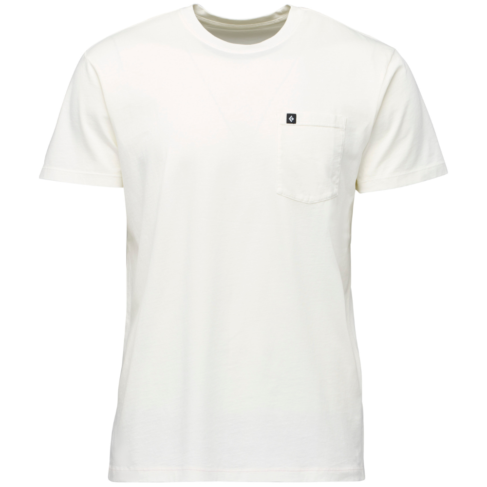 Black Diamond M's Diamond Patch SS Pocket Tee Off White