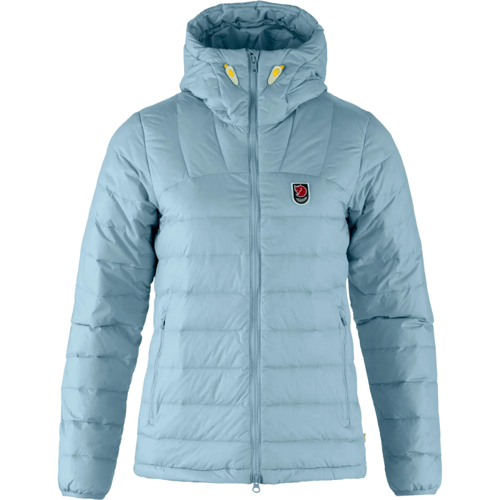 Fj&auml;llr&auml;ven Expedition Pack Down Hoodie W Breeze Blue