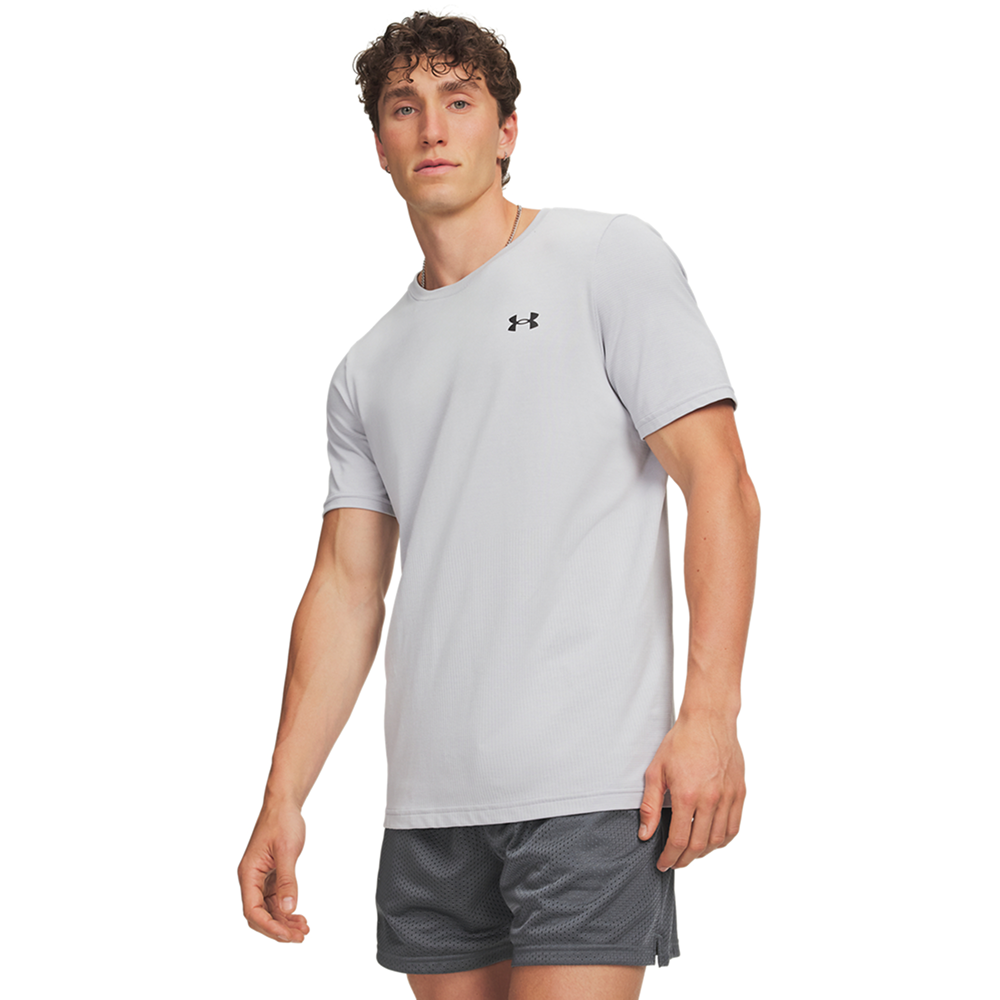Under Armour M's Vanish Elite Seamless Short Sleeve Mod Grey
