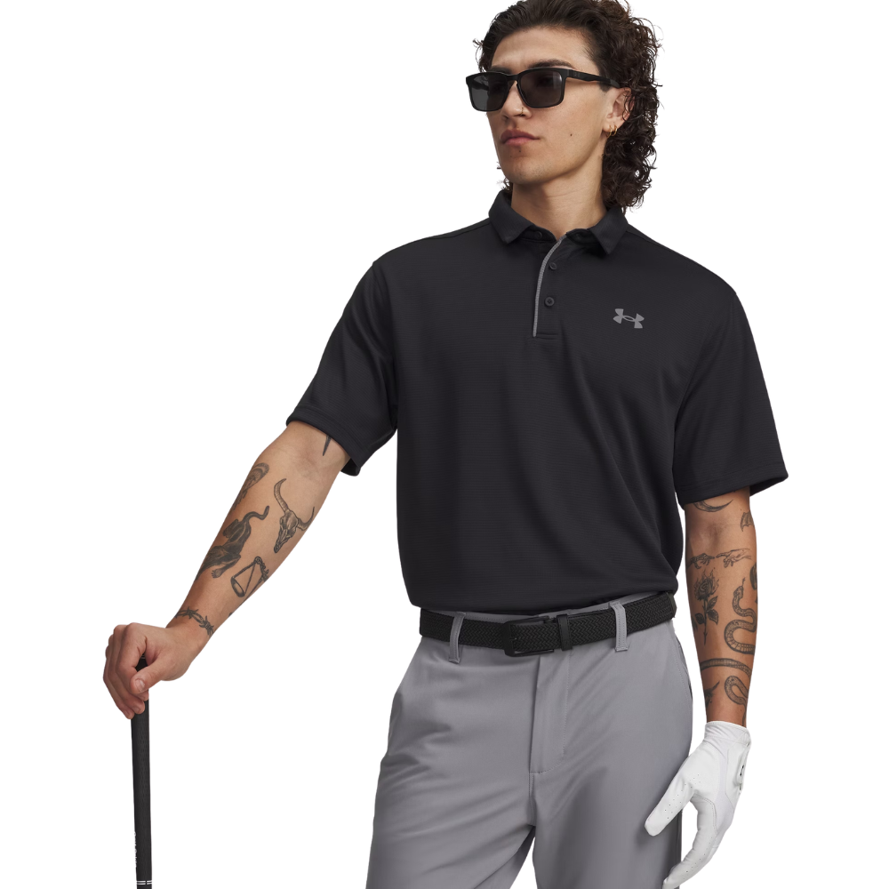 Under Armour UA Tech M's Polo Black