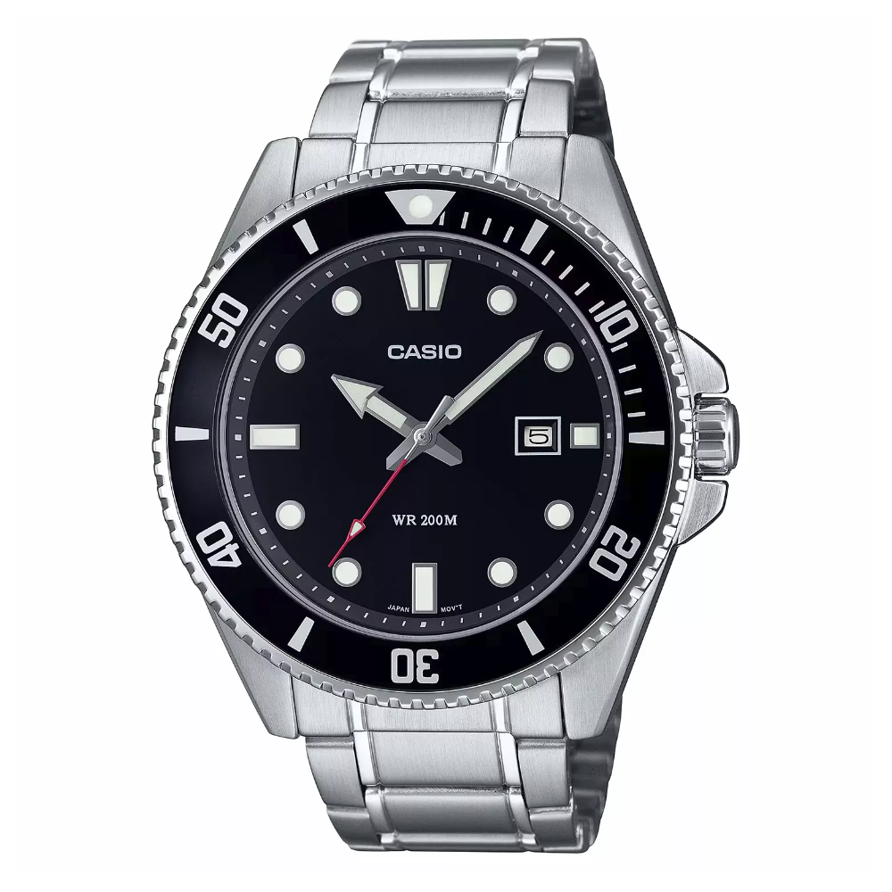 Casio M's Timeless Collection Mdv-107D-1A1Vef Black