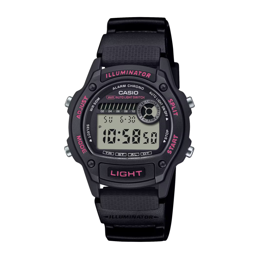 Casio W's Timeless Collection W-220H-1A2Vef Black