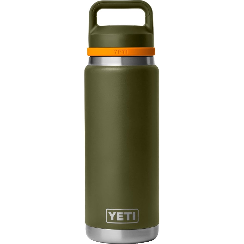 Yeti Rambler 26 Oz Bottle C Chug Olive/King Crab Orange