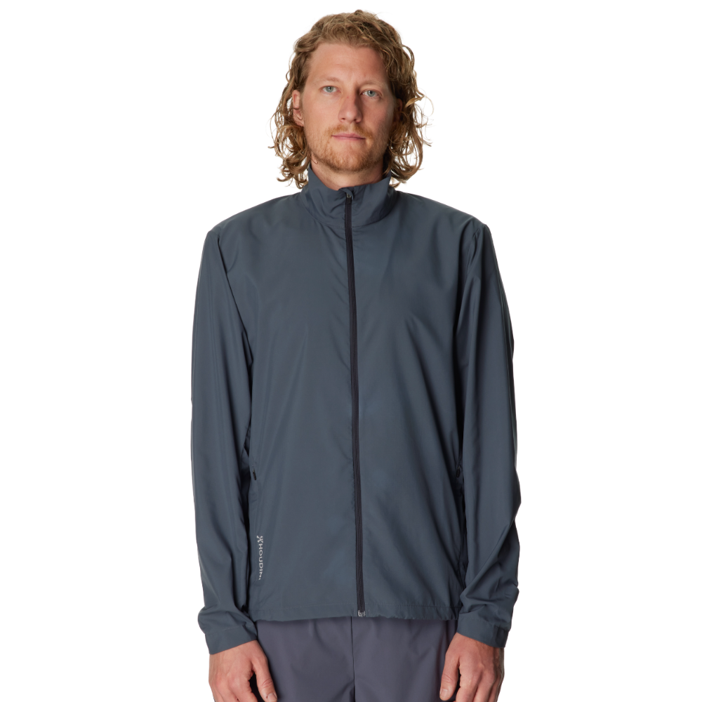 Houdini Ms Pace Trail Jacket Hombre Blue