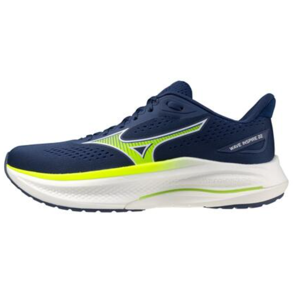 Mizuno Ms Wave Inspire 22 Estate Blue/Lightning Yellow/L