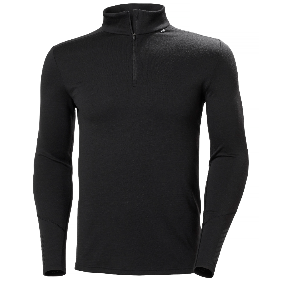 Helly Hansen Lifa Merino Midweight 1/2 Zip Black