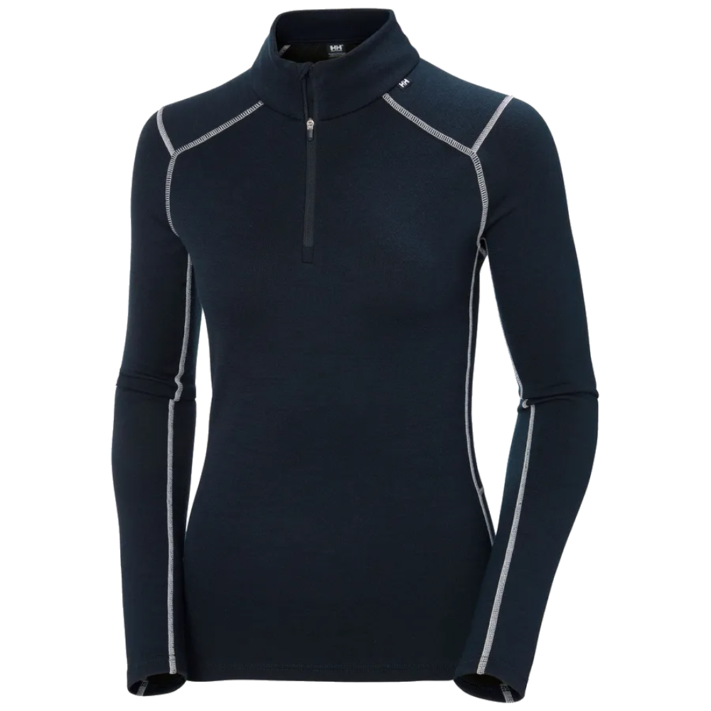 Helly Hansen W's Lifa Merino Midw's 1/2 Zip Navy