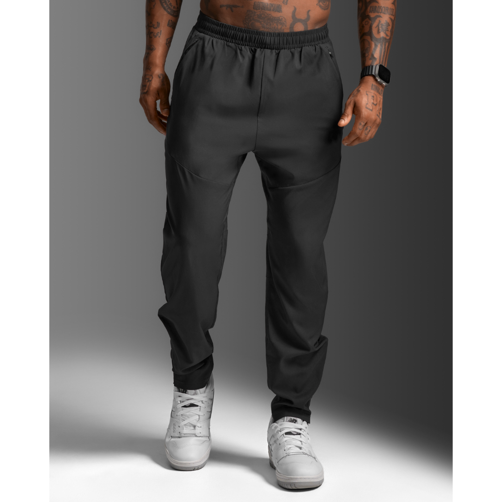 2XU Aero Woven Jogger Black/Silver Reflective