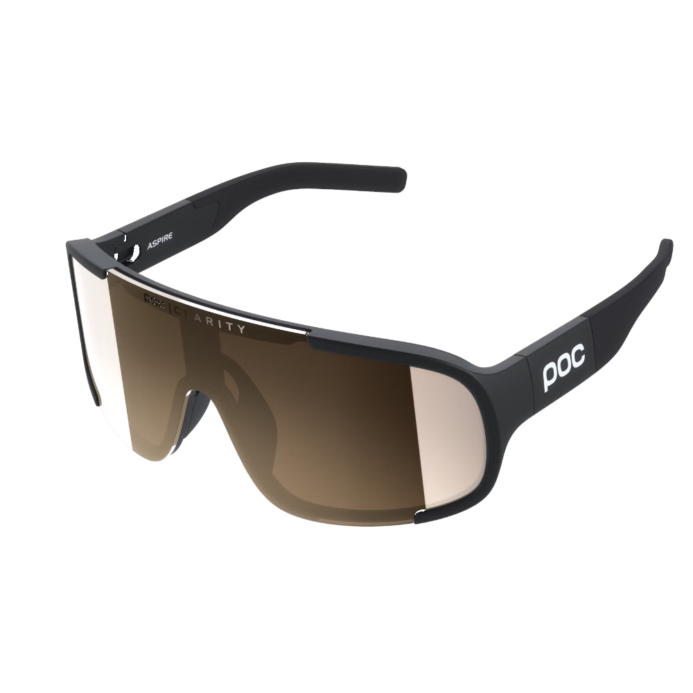 POC Aspire Uranium Black/Clarity Trail/Partly Sunny Silver