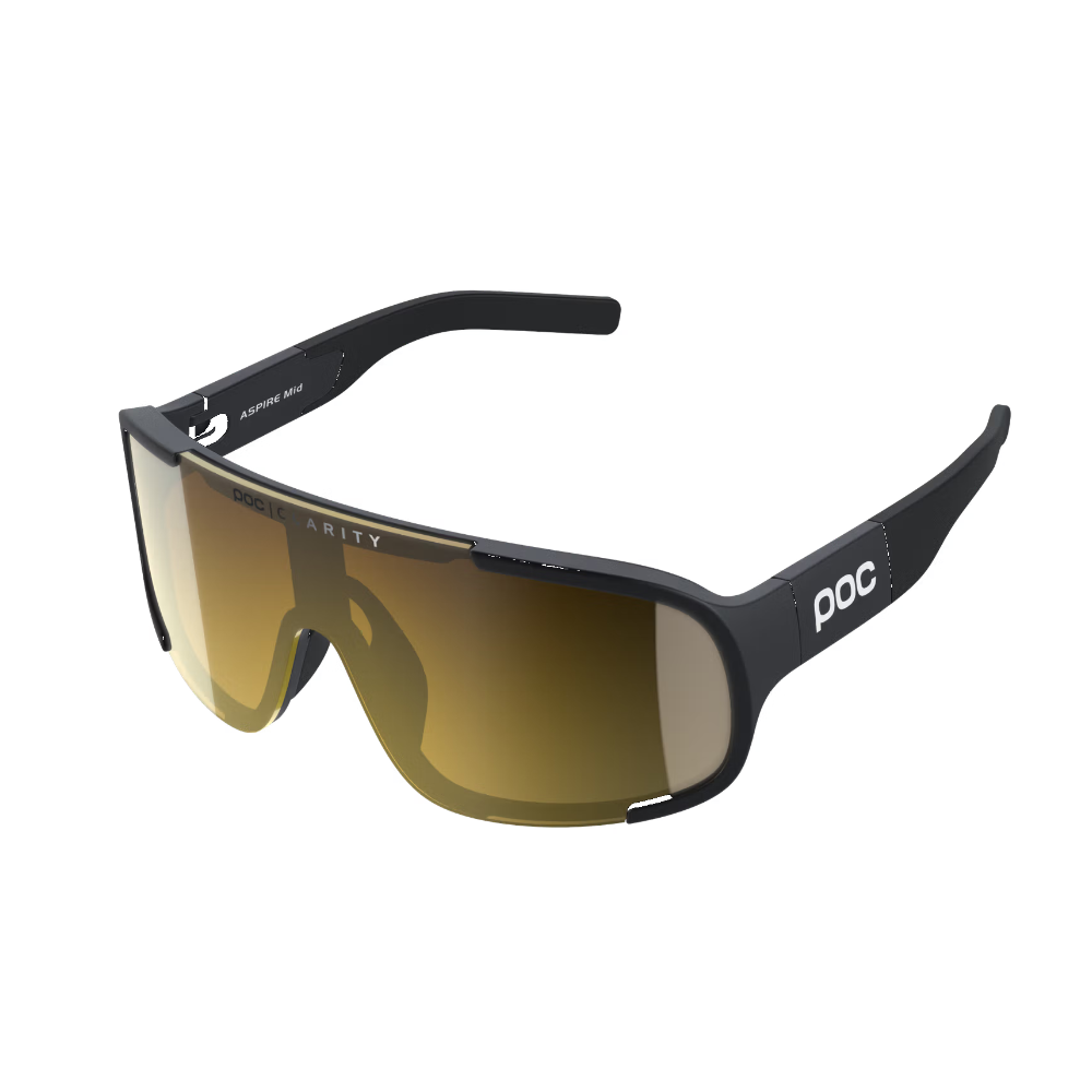 POC Aspire Mid Uranium Black/Clarity Road/Partly Sunny Gold