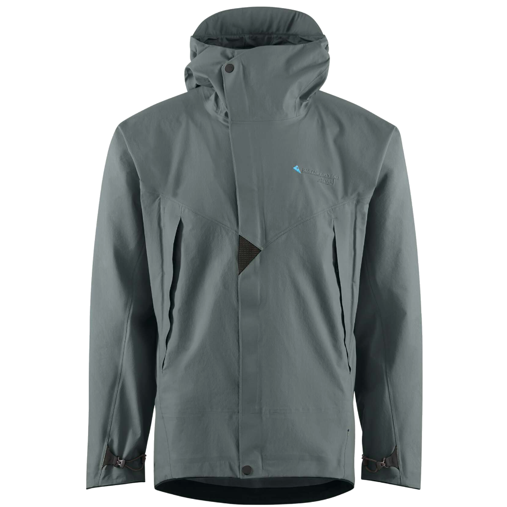 Kl&auml;ttermusen Asynja Jacket Ms Teal Grey