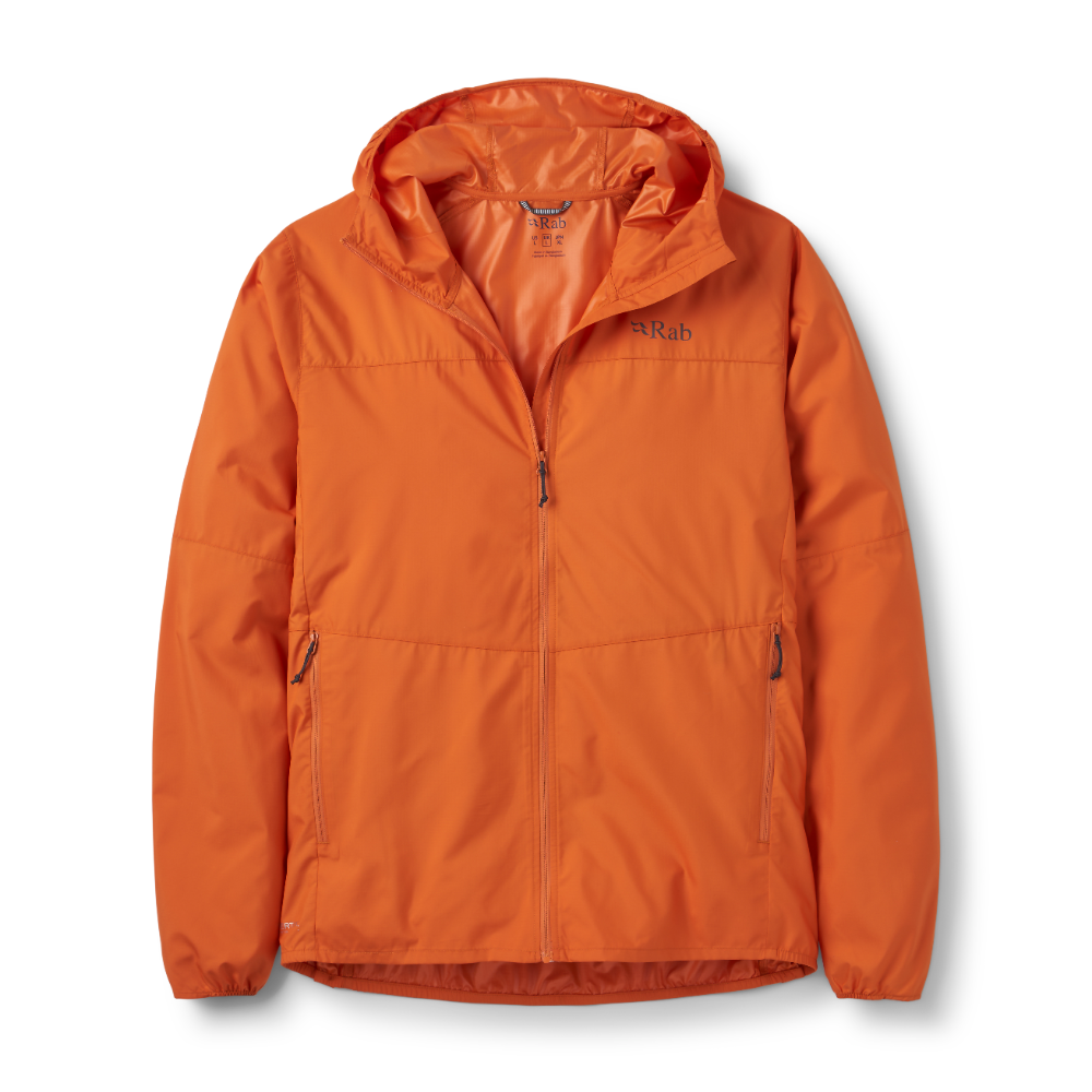 Rab Ms Windgather Hoody Dark Melba