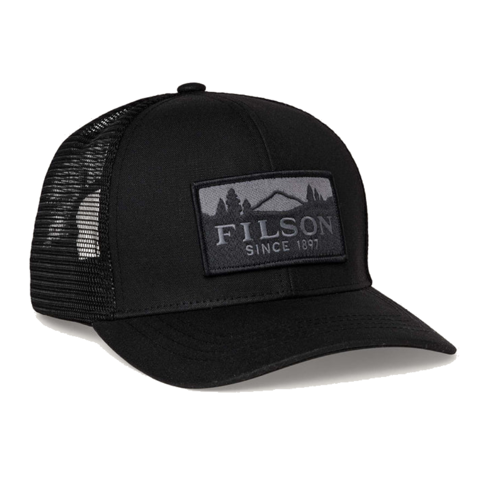 Filson Logger Mesh Cap Black