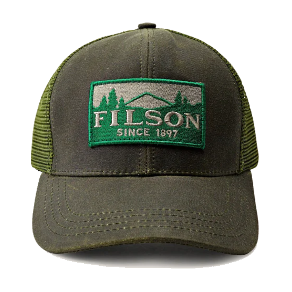 Filson Logger Mesh Cap Otter Green