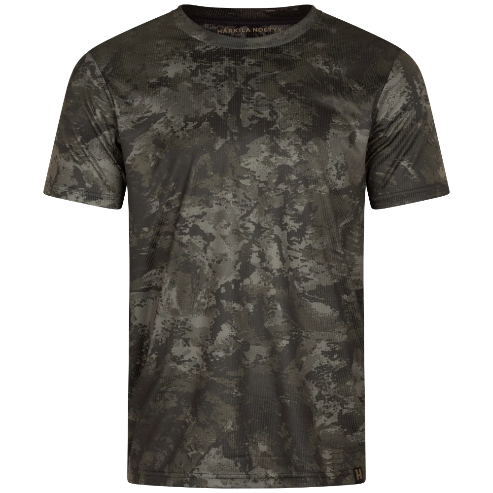 M's Härkila Noctyx Camo Kortärmad T-Shirt Axis Msp®Black/Black
