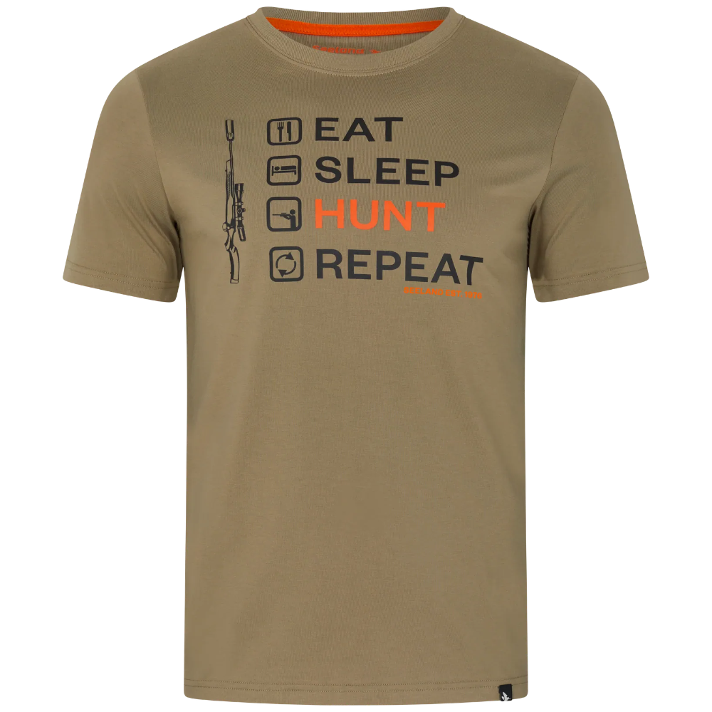 Seeland M's Cross-List T-Shirt Covert Green
