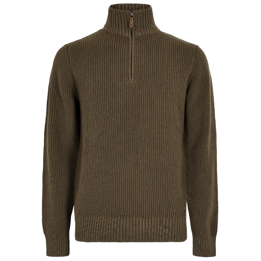 Dubarry Portmarnock Men’S Fisherman Zip Neck Kelp