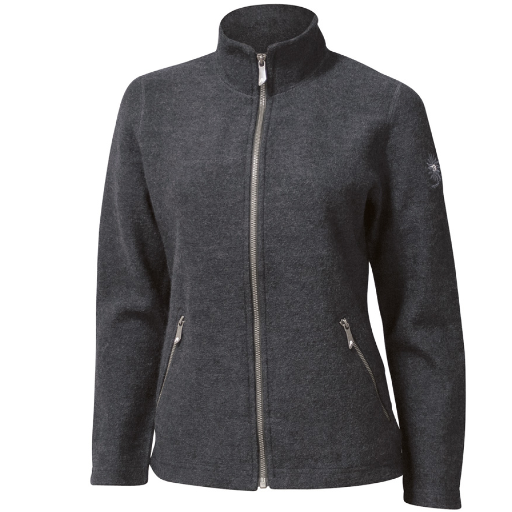 Ivanhoe of Sweden W's Bella Full Zip Graphite Marl