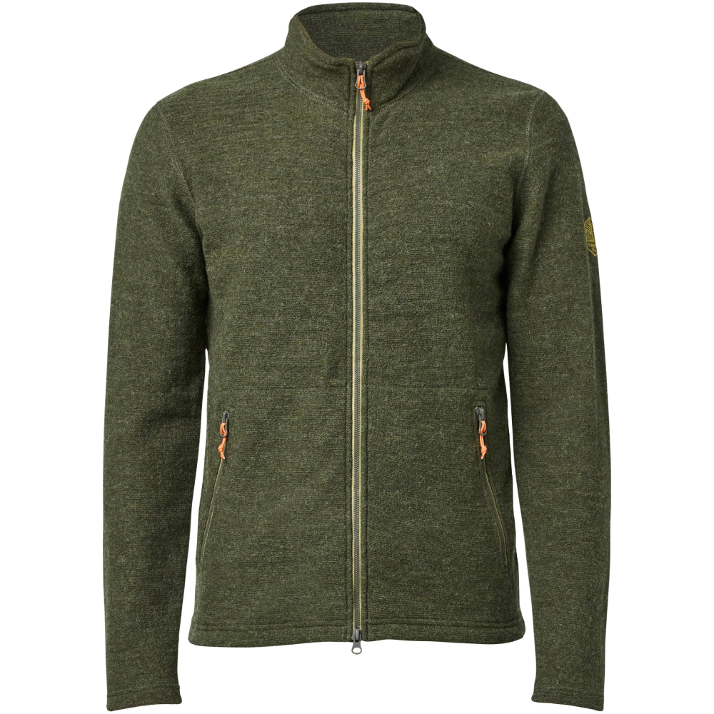 Ivanhoe of Sweden M's Louie Full Zip Loden Green