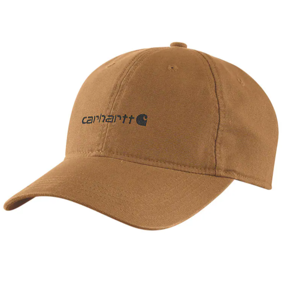 Carhartt Workwear W's Canvas Embroidered Graphic Cap Carhartt Brown