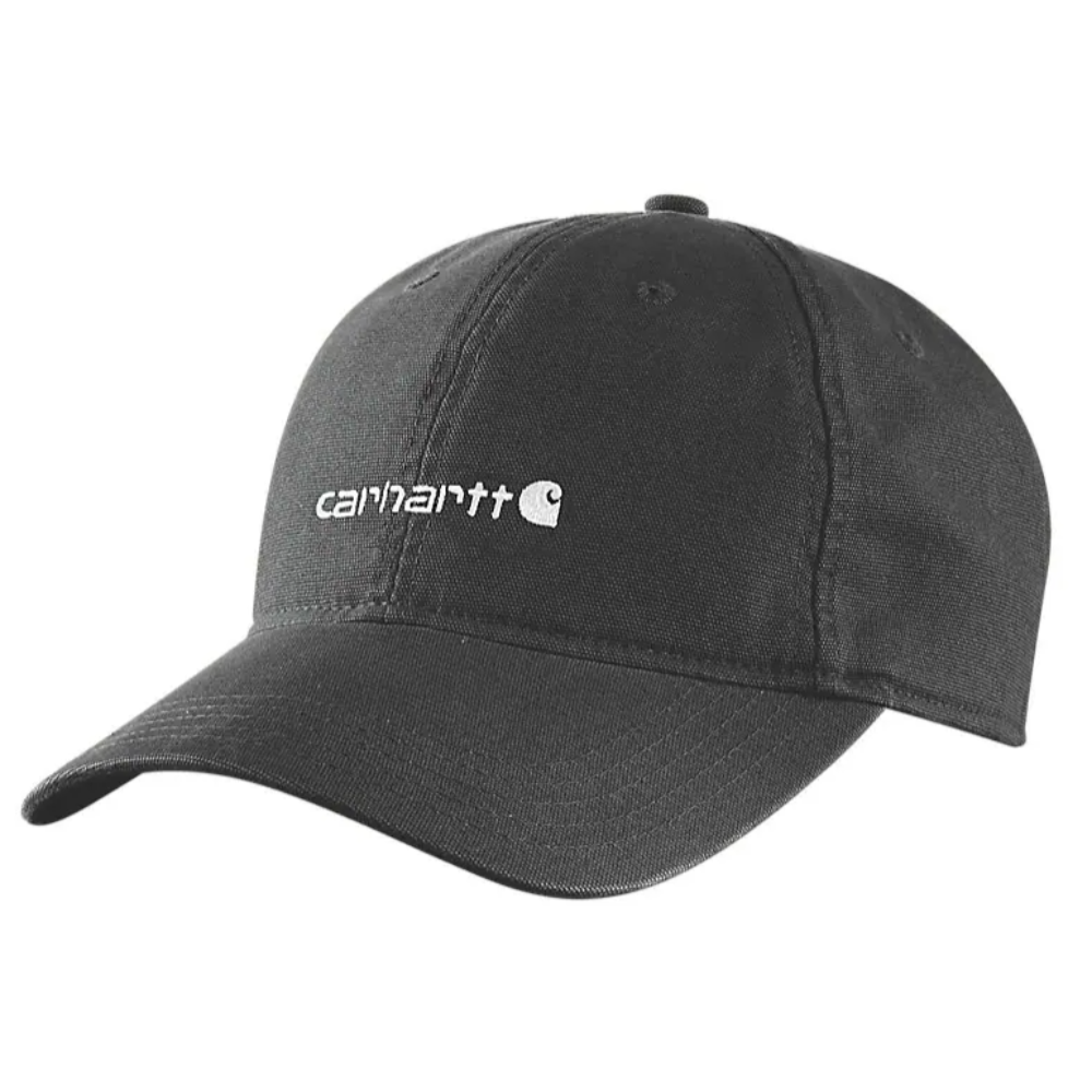 Carhartt Workwear W's Canvas Embroidered Graphic Cap Black