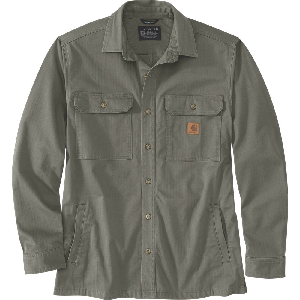 Carhartt Workwear M's Newcastle Shirt Jac Dusty Olive