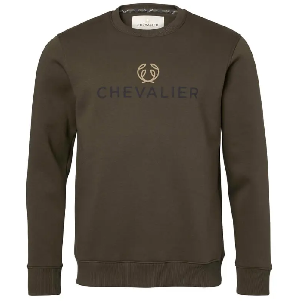 Chevalier Hill Sweatshirt Men Leather Brown