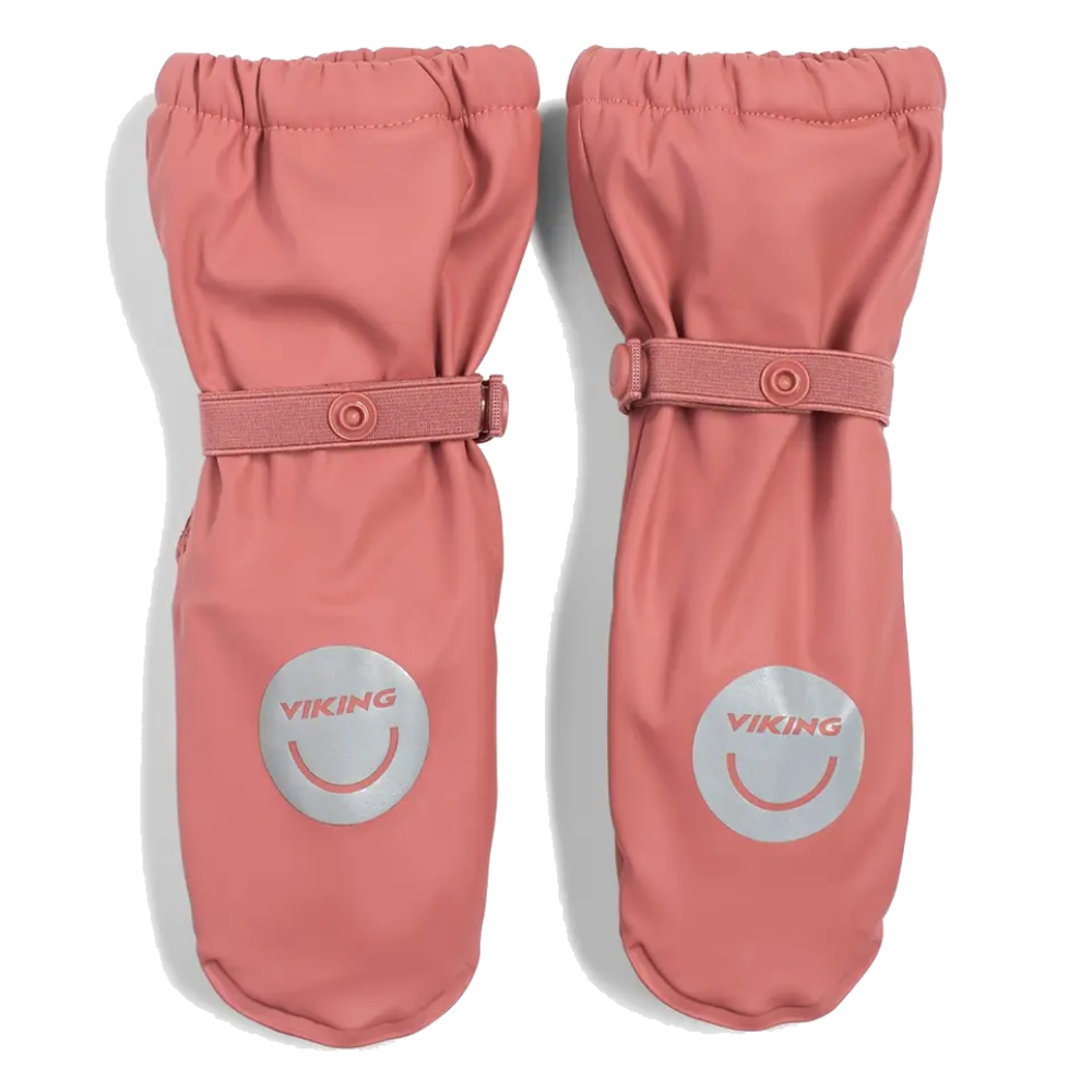 Viking Jolly Rain Mittens Kids Pink