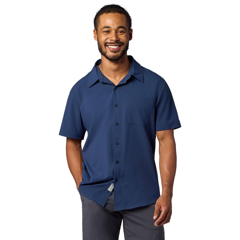 Marmot M's Airexchange Ss Shirt Nightfall Navy