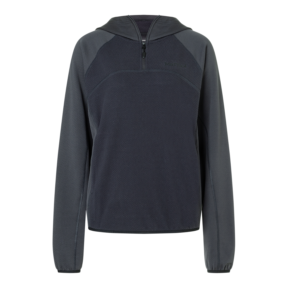 Marmot W's Rockbound Fleece Hoody Blackened