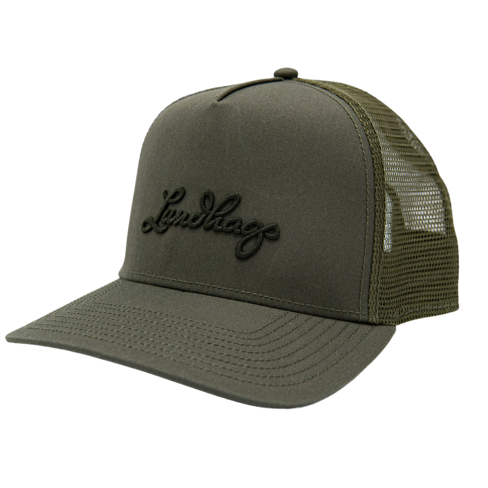 Lundhags Unisex Trucker Cap Forest Green
