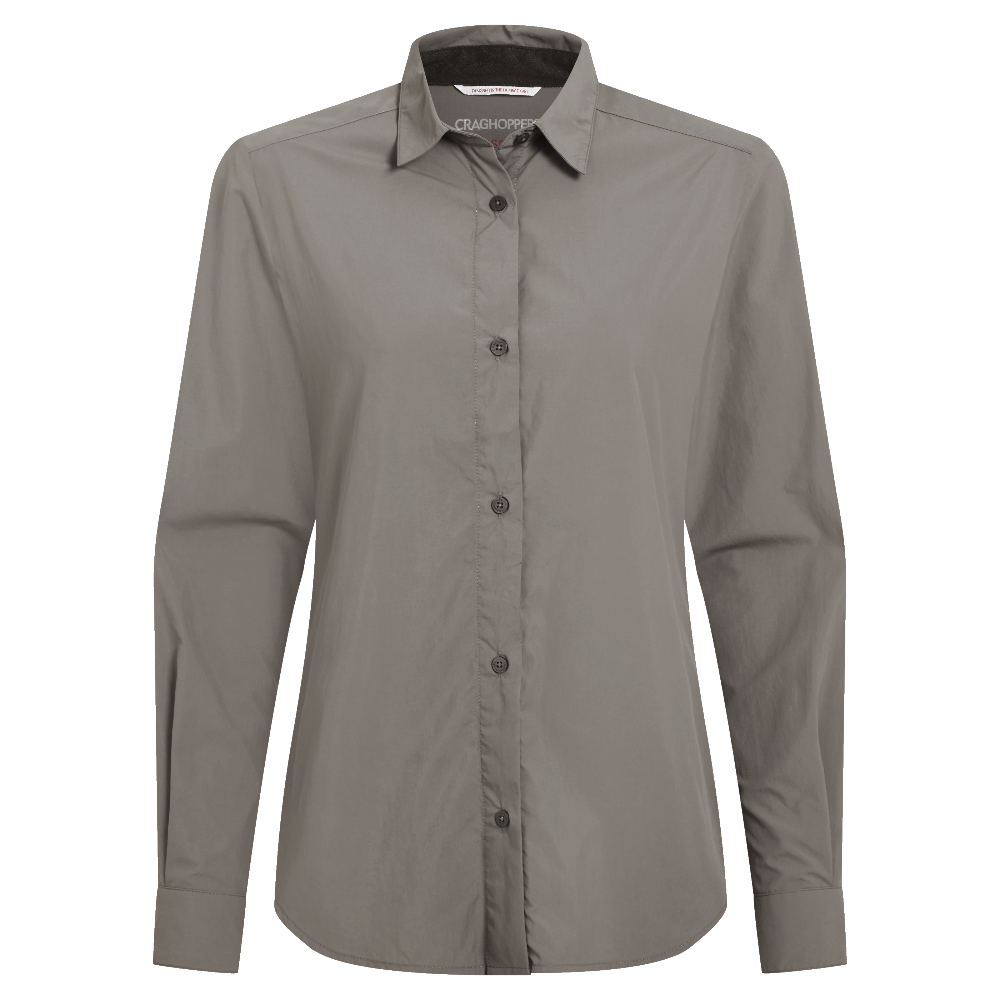 Craghoppers W's Nosiife Alma Long Sleeved Shirt Vert