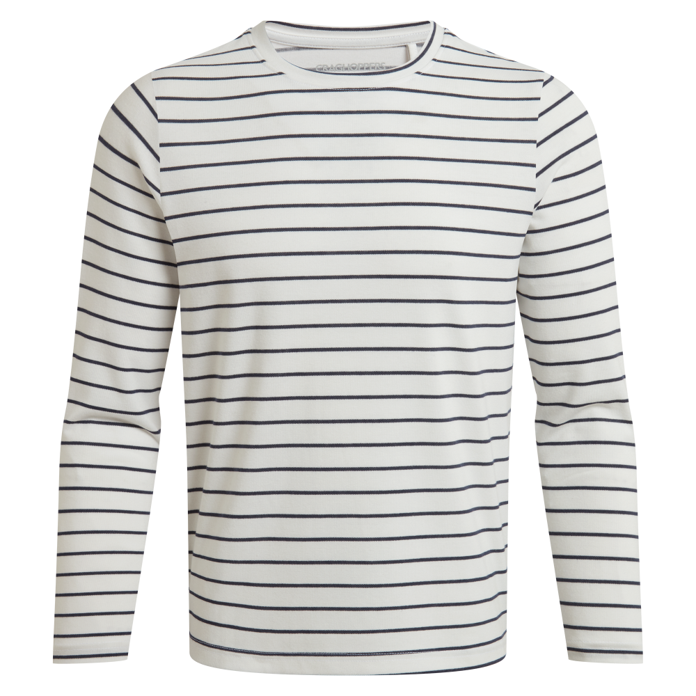 Sail white/blue navy stripe