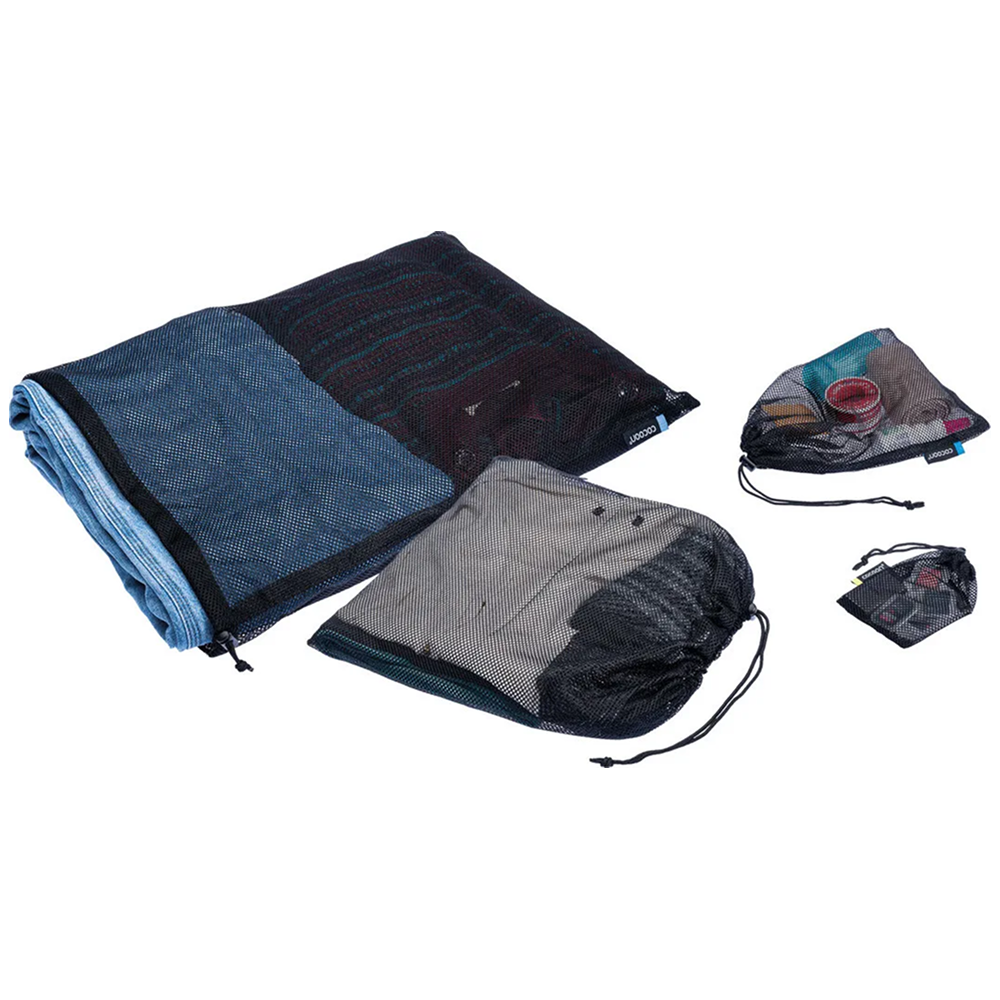 Cocoon Mesh Stuff Sack Set Black