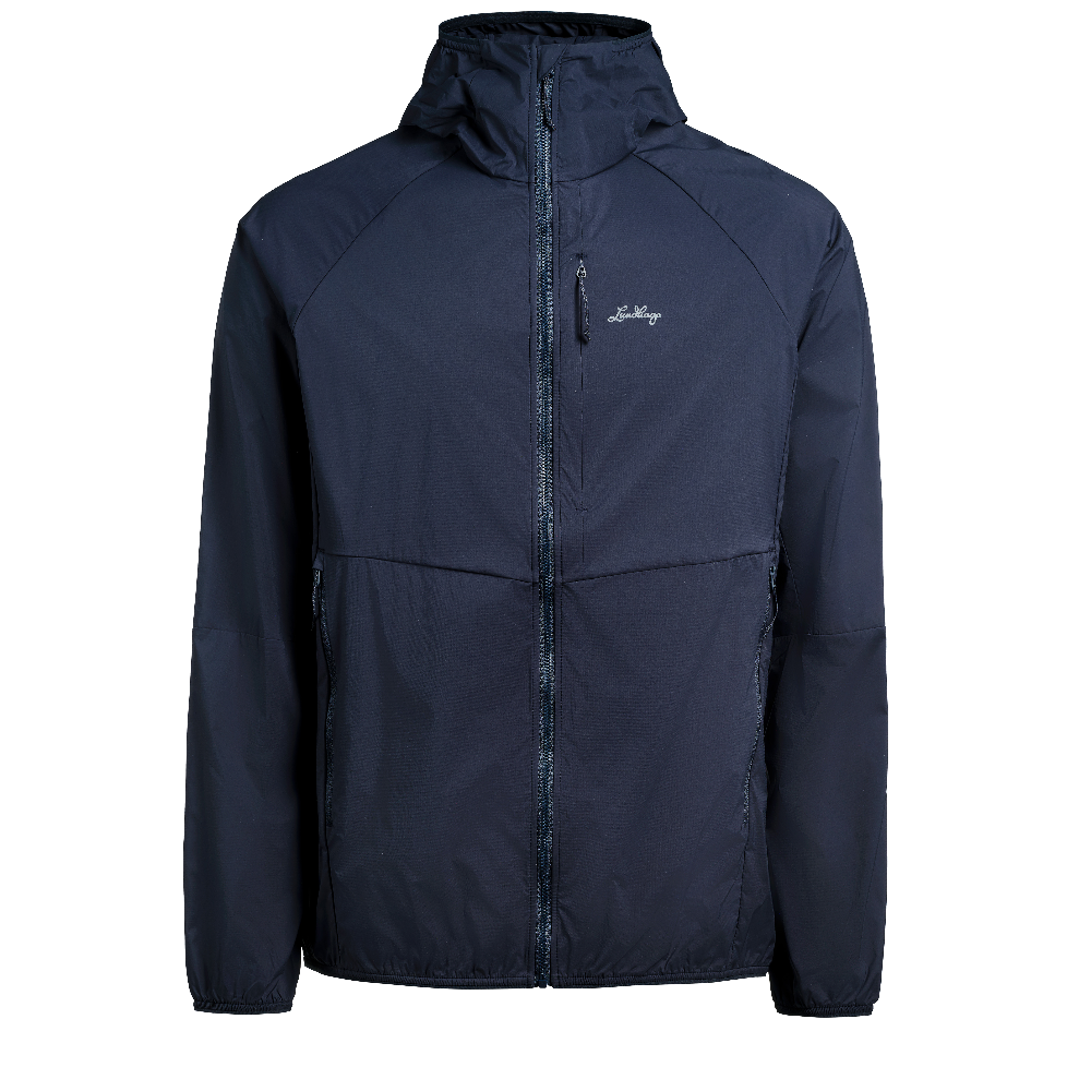 Lundhags M's Tived Light Windbreaker Jacket Deep Blue