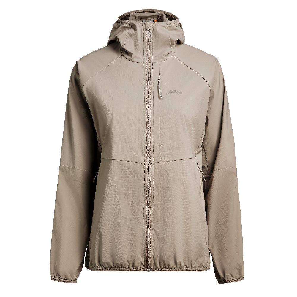 Lundhags W's Tived Light Windbreaker Jacket Driftwood