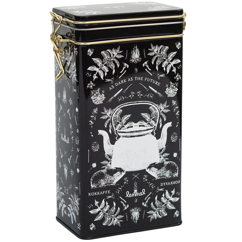 Lemmelkaffe Tin Box Flat Earth