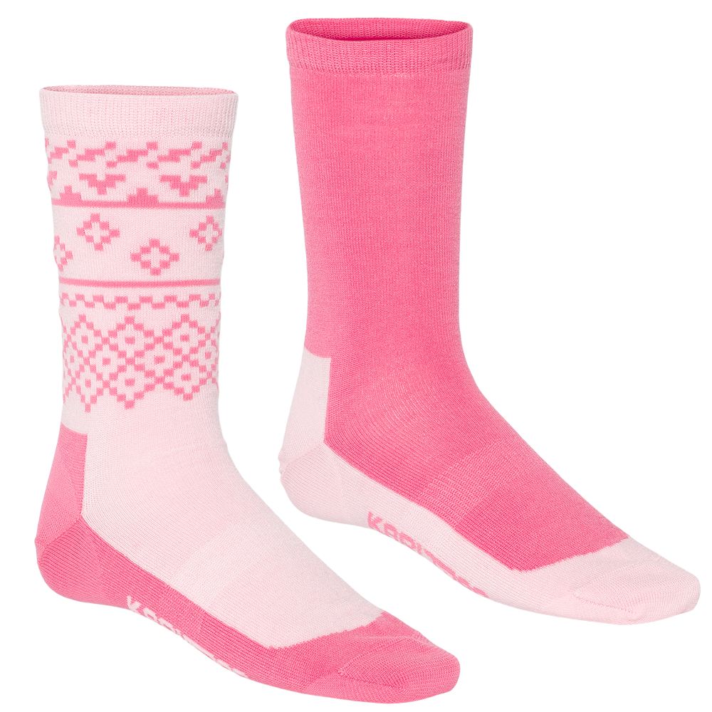 Kari Traa Ragna Hiking Sock 2Pk Bubblegum