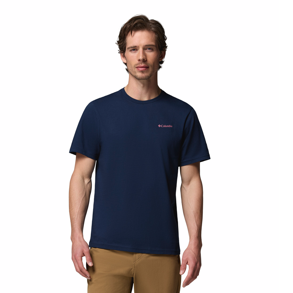 Columbia Csc™ Outdoor Back Graphic Tee Collegiate Navy, Sunscape