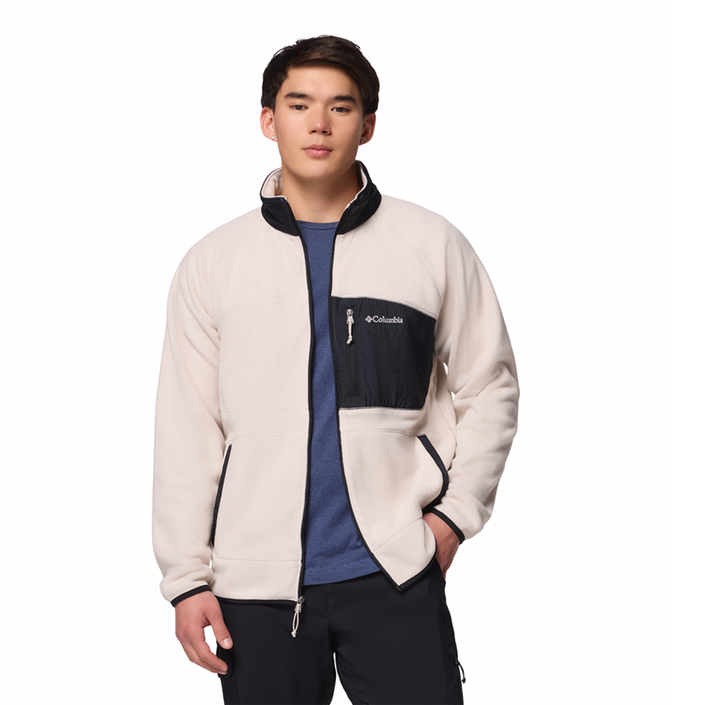 Columbia Fast Trek&trade; Overlay Full Zip Dark Stone, Black