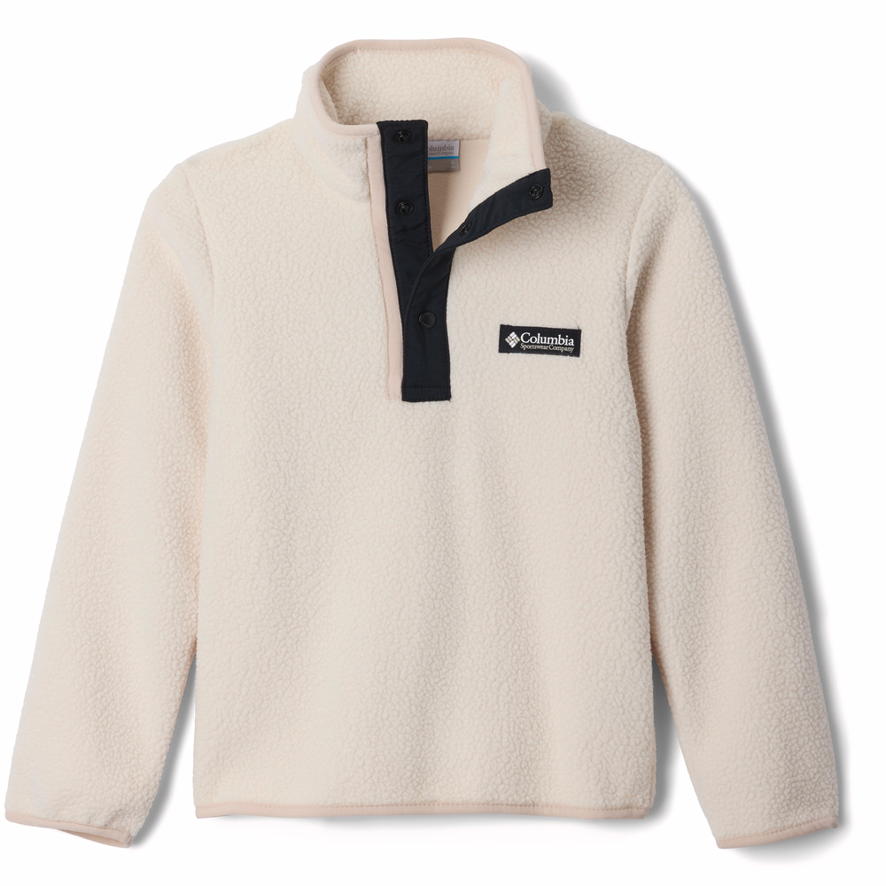 Columbia Helvetia™ Ii Half Snap Fleece Chalk, Black