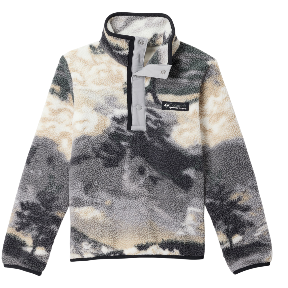 Helvetia&trade; Ii Printed Half Snap Fleece Shark Dreaming, Columbia Grey