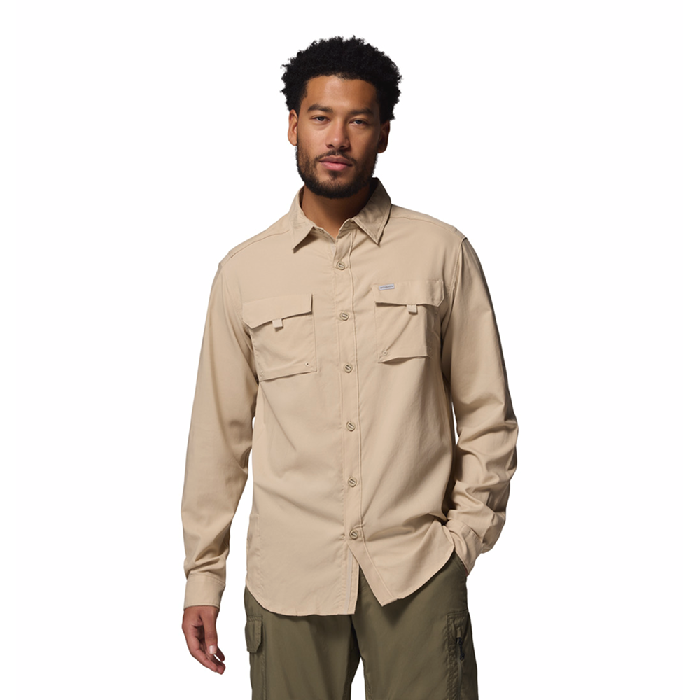 Columbia Silver Ridge™ Utility Ii Ls Shirt Ancient Fossil