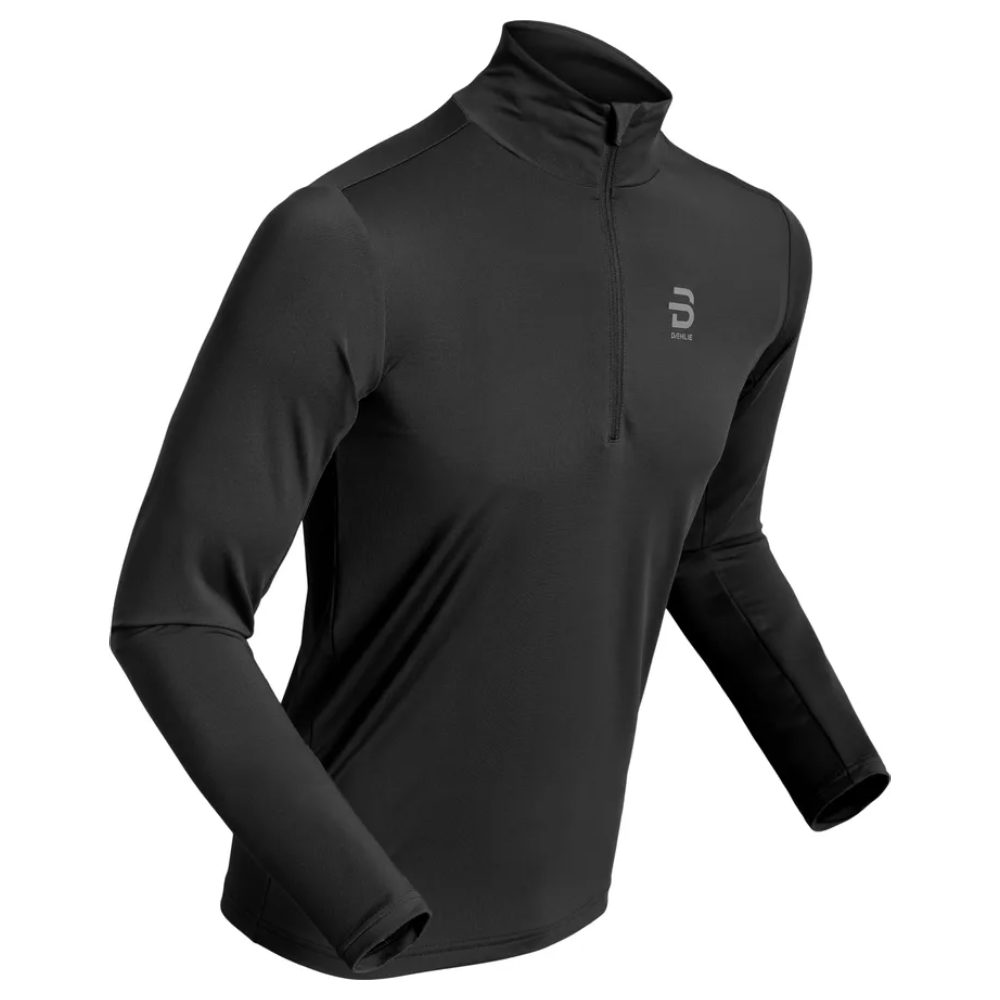 Dæhlie M's Half Zip Tempo Obsidian