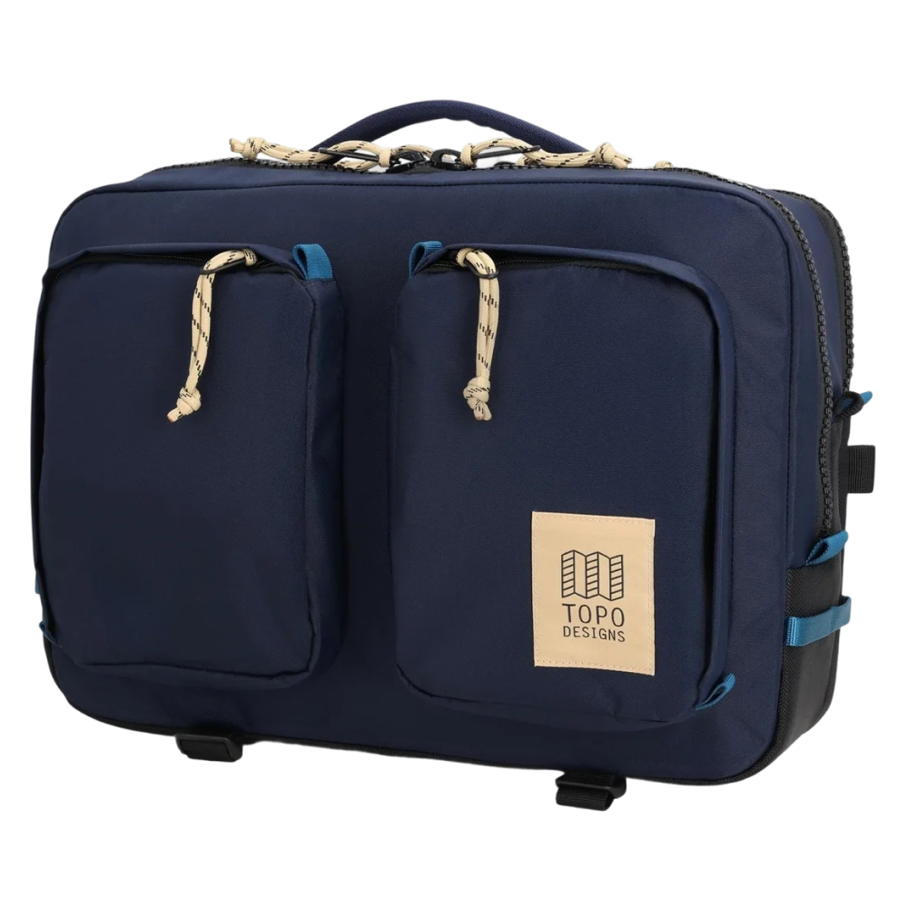 Topo Designs Global Briefcase Navy/Sahara