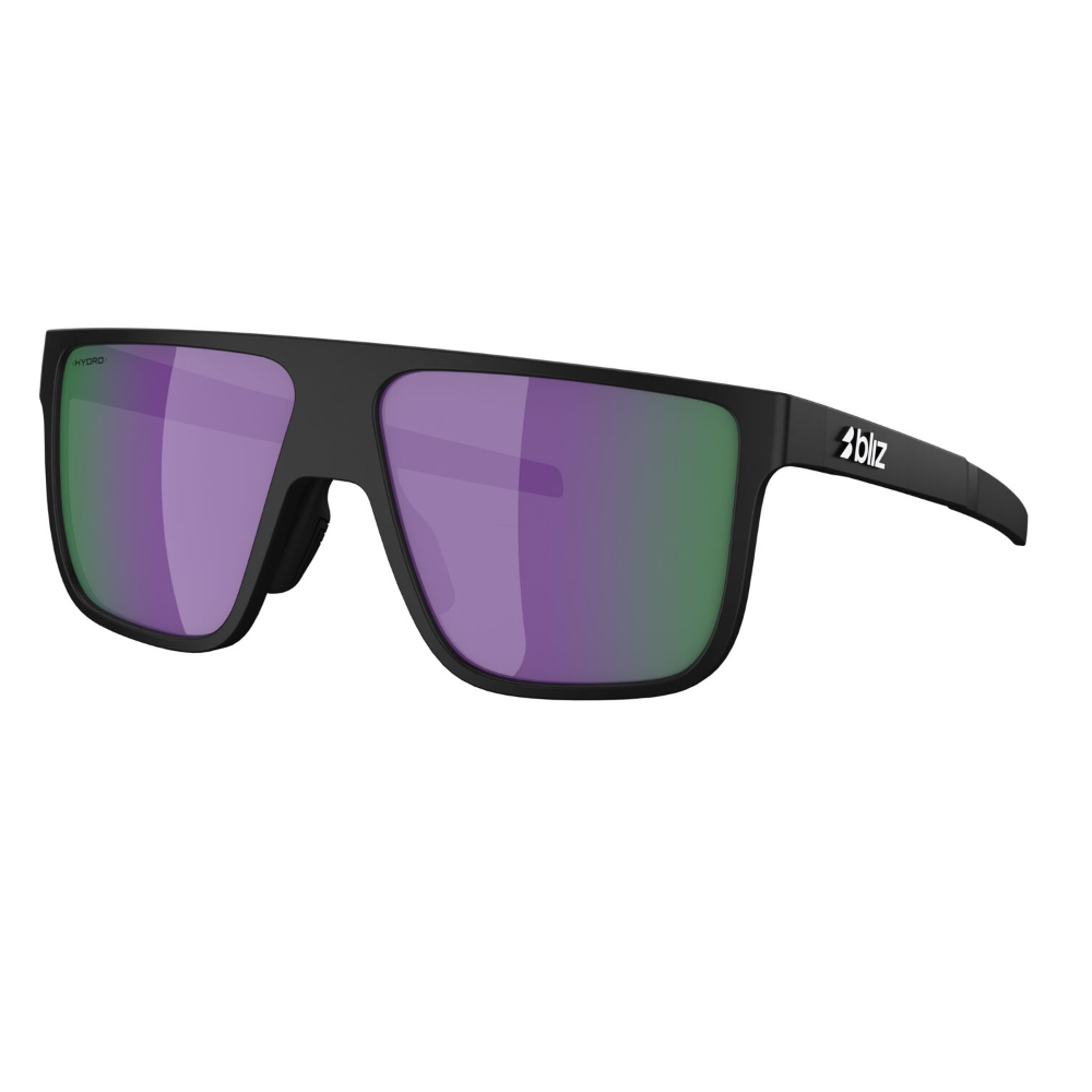 Bliz A003  Matte Black w/ Brown Purple Multi
