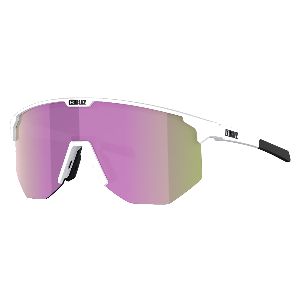 Bliz Hero Matt White Brown Mirror Pink