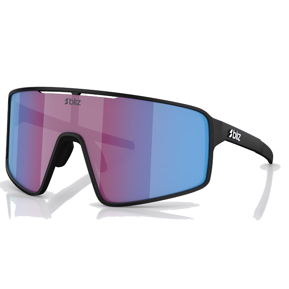 Bliz P001 Xl Matte Black N_O_N_Rose-Violet Mirror Blue