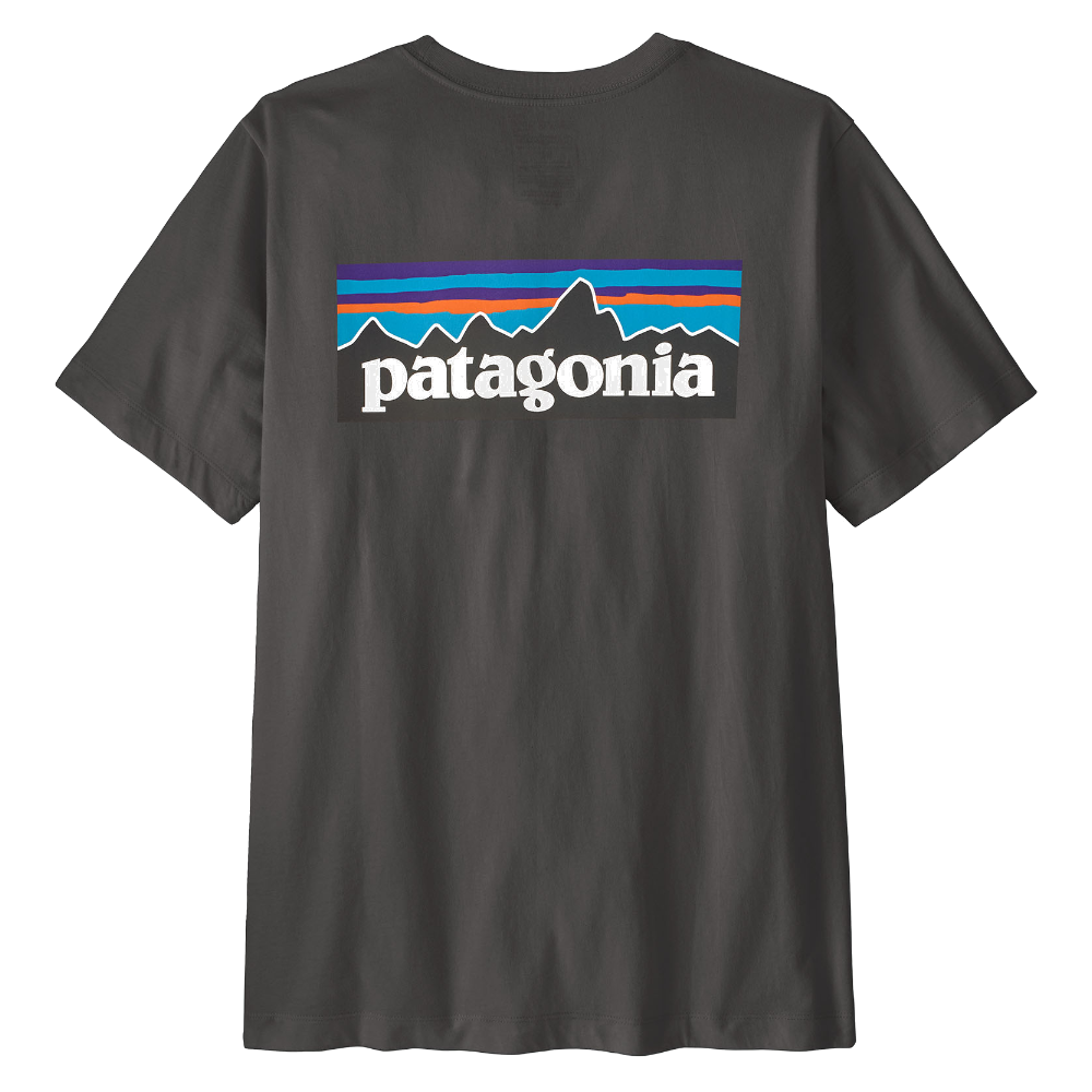 Patagonia M's P-6 Logo T-Shirt Ink Black