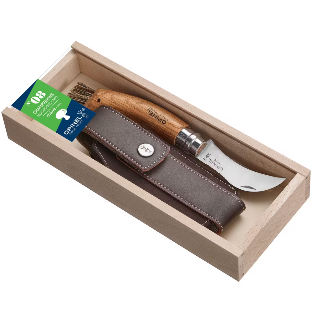 Opinel Case N08 Mushroom Walnut